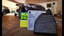 Cabin Air Filter Replacement Mercedes W212
