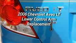 Chevrolet aveo hatchback replacement front arm bushings