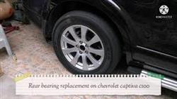 Chevrolet captive rear wheel bearing replacement