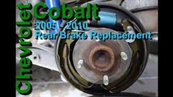 Chevrolet cobalt rear caliper replacement