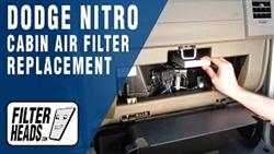 Dodge Nitro Cabin Filter Replacement
