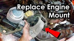 Engine mount replacement left ford fusion 1.4