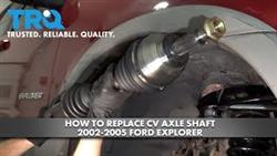 Ford Explorer 2 Cv Joint Replacement
