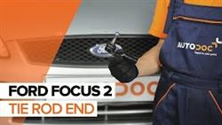 Ford Focus 2 Tie Rod Replacement
