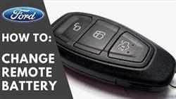 Ford Focus 3 Key Battery Replacement
