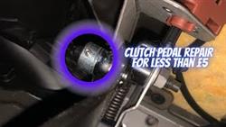Ford fusion clutch pedal bushing replacement