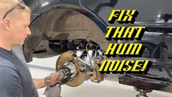 Ford Fusion How To Change Rear Wheel Bearing

