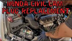 Honda civic 4d camshaft plug replacement
