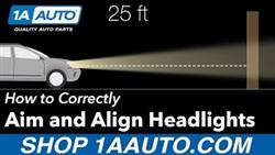 How To Adjust Headlights Chevrolet Aveo T300 Sedan
