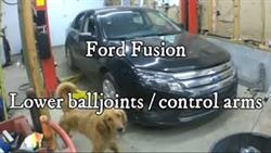 How To Change Ball Joint On Ford Fusion
