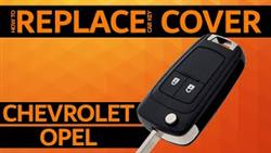 How To Change The Key Case Chevrolet Aveo T300
