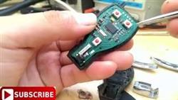 How To Disassemble Key Mercedes W204
