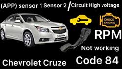 How to fix code 84 on chevrolet cruze