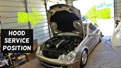 How To Light A Mercedes W211 Under The Hood
