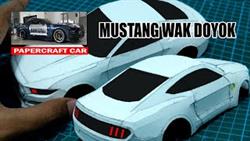 How To Make A Paper Ford Mustang
