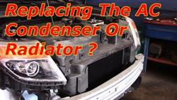 How to remove air conditioner radiator ford explorer 3