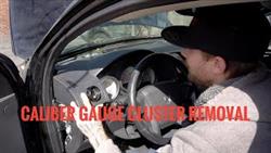 How to remove dodge caliber dashboard