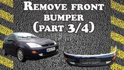 How To Remove Front Bumper Ford Focus 1
