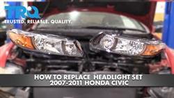How To Remove Headlights Honda Civic 2007
