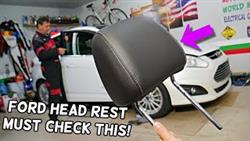 How To Remove Headrest On Ford Focus 1
