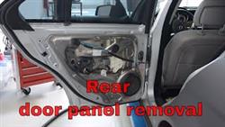 How To Remove Rear Cover Mercedes W204
