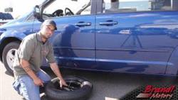 How to remove spare tire from Dodge Caravan