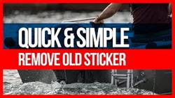 How To Remove Sticker From Honda Outboard Motor
