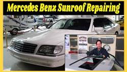 How To Remove Sunroof Motor On Mercedes W140
