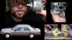 How To Remove The Central Light Switch Mercedes 124

