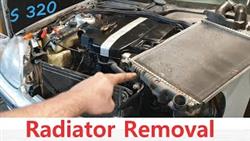 How To Remove The Mercedes Radiator W220 S320
