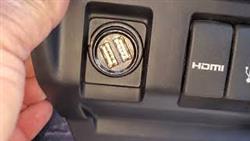 How To Remove The Panel Where The Cigarette Lighter Honda Fried
