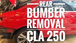 How To Remove The Rear On A Mercedes Cla 250
