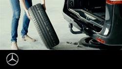 How To Remove The Spare Tire On A Mercedes V 250
