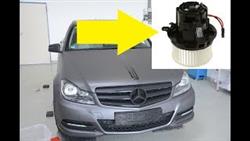 How To Remove The Stove Motor On A Mercedes W204
