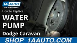 How to remove water pump pulley on dodge caravan