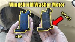 How To Replace The Washer Motor In A Chevrolet Lacetti
