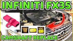 Infiniti FX35 camshaft sensor replacement