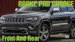Jeep Grand Cherokee Brake Pad Replacement

