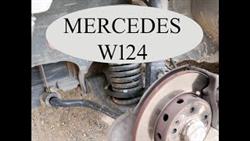 Mercedes 124 rear spring replacement