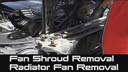Mercedes E320 W211 Fan How To Remove
