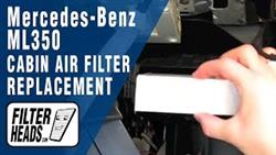 Mercedes Ml 350 Cabin Filter Replacement
