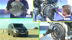 Mercedes W210 Dual Mass Flywheel Bearing Replacement

