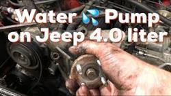 Pump Replacement Jeep Grand Cherokee
