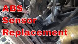 Rear Abs Sensor Replacement Ford Maverick 2.3
