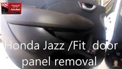 Remove door card honda fit 2014 video