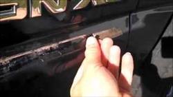 Remove Trim From Chevrolet Rezzo Drivers Door
