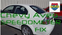Replace the speedometer drive on a chevrolet aveo t250