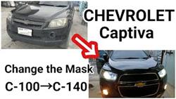 Replacement crossover Chevrolet Captiva with 100
