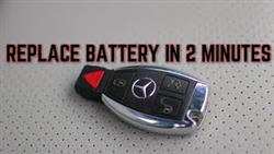 Replacing Battery In Key Mercedes W166
