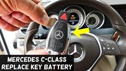 Replacing Battery In Key Mercedes W204
